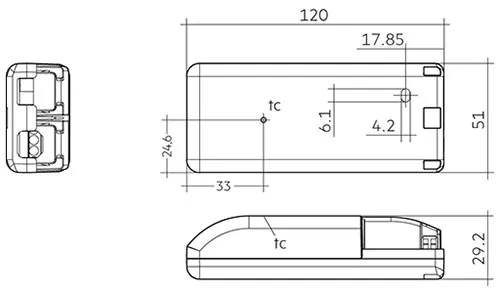 20W 100-1050mA one4all & NFC Dimmable Constant Current LED Driver IP20 87500921  Tridonic LC